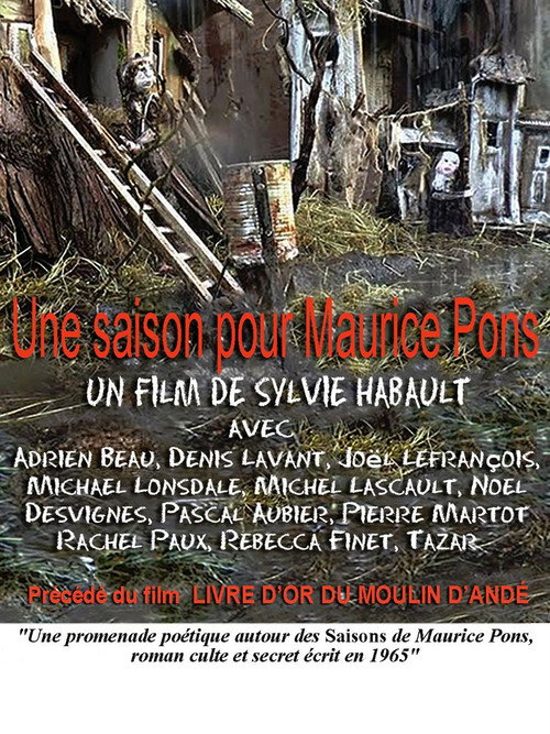 Movie poster for Une saison pour Maurice Pons (2016)