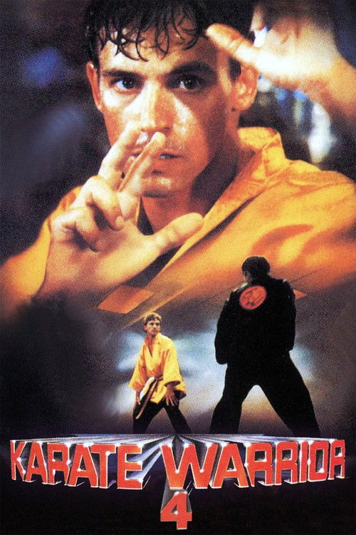 Movie poster for Karate Warrior 4 (1992)