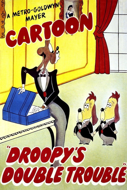 Movie poster for Droopy's Double Trouble (1951)