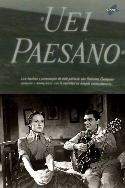 Movie poster for ¡Ué... Paisano! (1953)