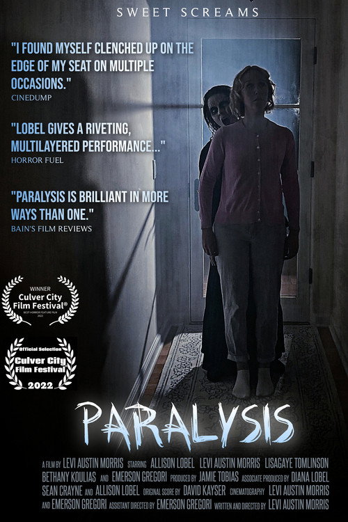 Movie poster for Paralysis (2022)