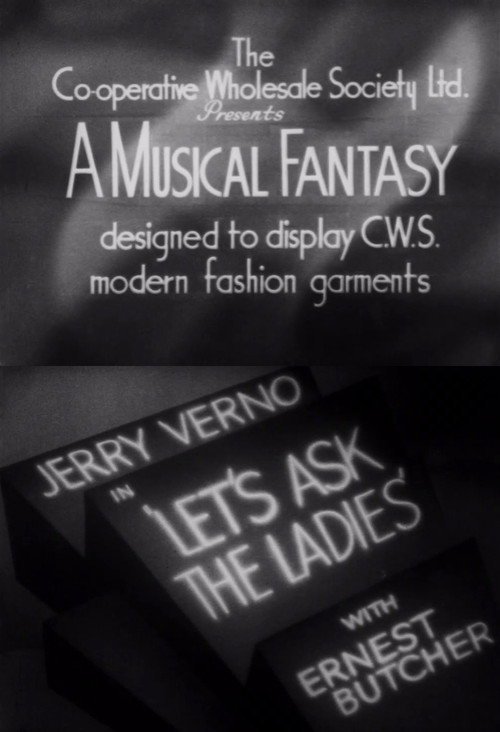Movie poster for Let's Ask the Ladies (1936)