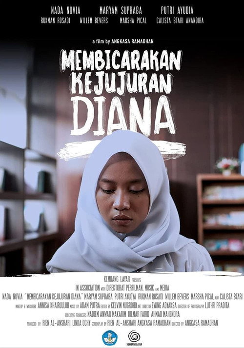Movie poster for The Adjudication of Diana Hasyim (2021)