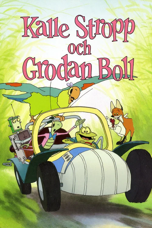 Movie poster for Kalle Stropp och Grodan Boll (1987)