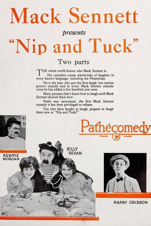 Movie poster for Nip and Tuck (1923)