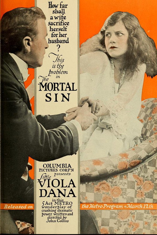 Movie poster for The Mortal Sin (1917)