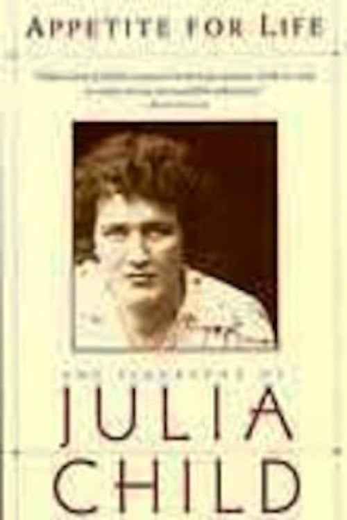 Movie poster for Julia Child: An Appetite for Life (2005)