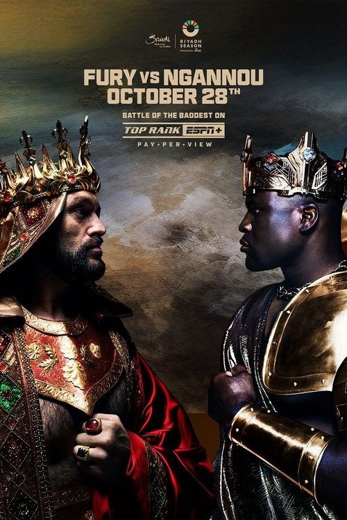Movie poster for Tyson Fury vs. Francis Ngannou (2023)