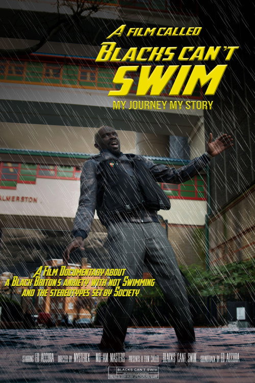Movie poster for A Film Called Blacks Can't Swim (My Journey My Story) (2020)