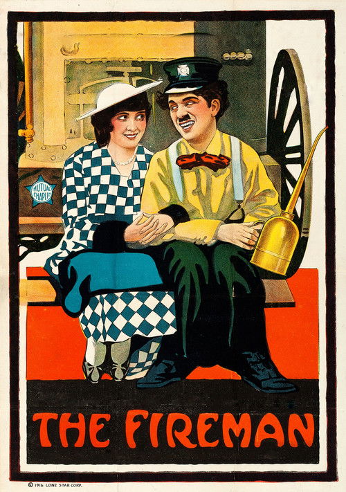 Movie poster for The Fireman (1916)