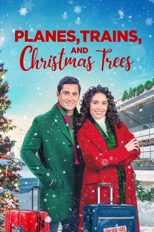 Movie poster for Planes, Trains, and Christmas Trees (2022)