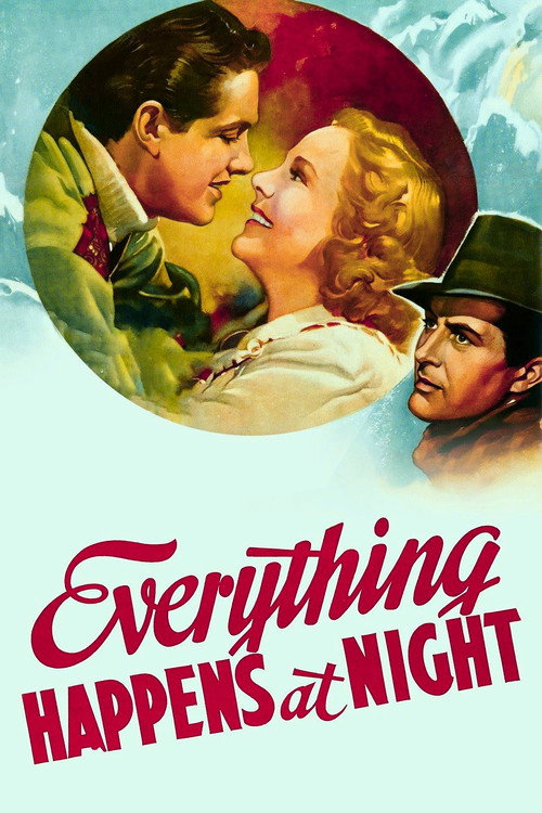 Movie poster for Everything Happens at Night (1939)