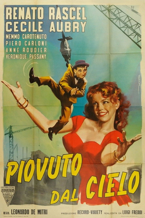 Movie poster for Piovuto dal cielo (1953)