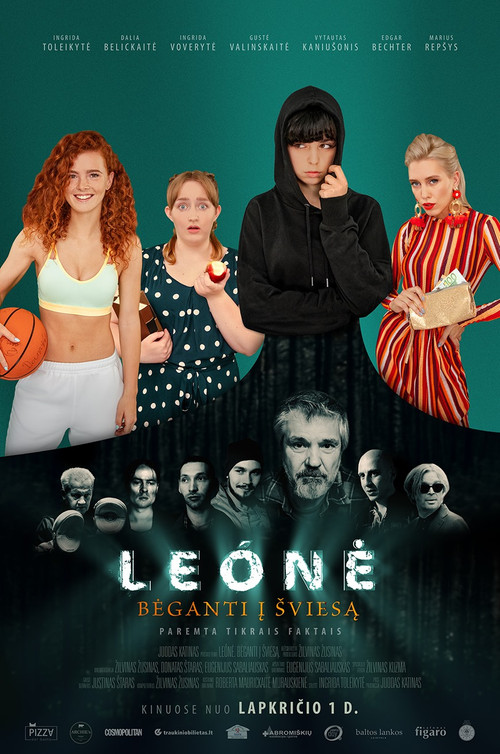 Movie poster for Leónė. Bėganti į šviesą (2019)