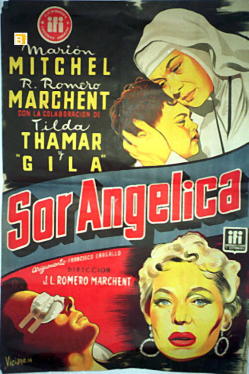 Movie poster for Sor Angélica (1954)