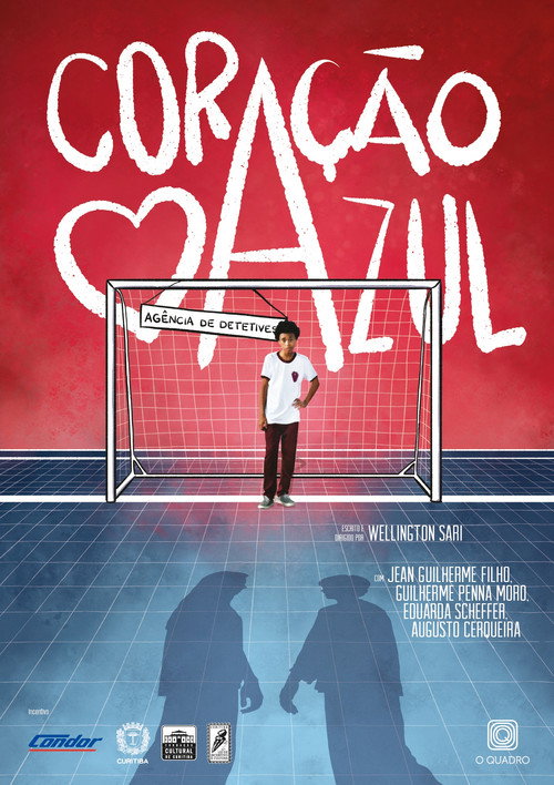 Movie poster for Coração Azul (2015)