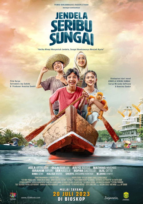 Movie poster for Jendela Seribu Sungai (2023)