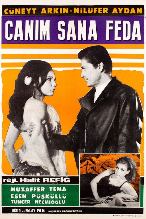 Movie poster for Canım Sana Feda (1965)