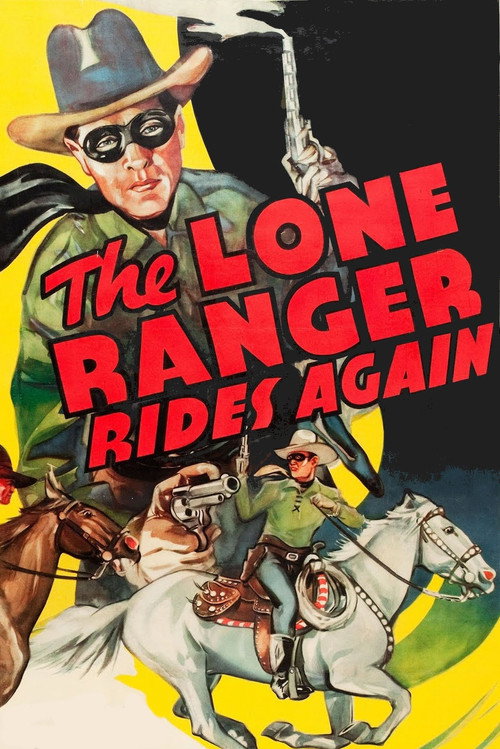 Movie poster for The Lone Ranger Rides Again (1939)