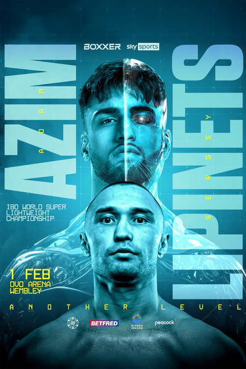 Movie poster for Adam Azim vs. Sergey Lipinets (2025)