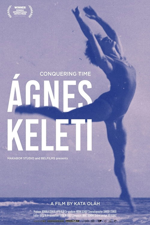 Movie poster for Conquering Time – Ágnes Keleti (2022)