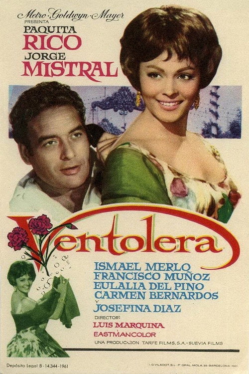 Movie poster for Ventolera (1962)