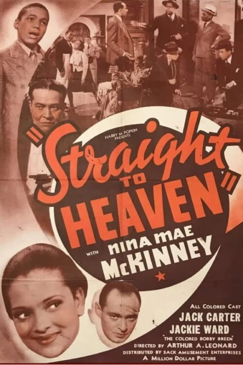 Movie poster for Straight to Heaven (1939)
