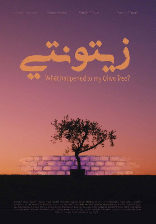 Movie poster for What happened to my Olive Tree? (2024)