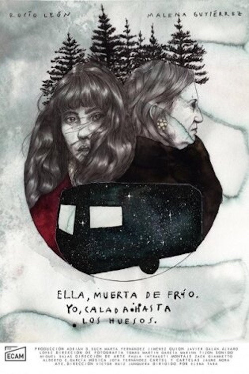 Movie poster for Frozen to Death, Soaked To The Skin (2019)
