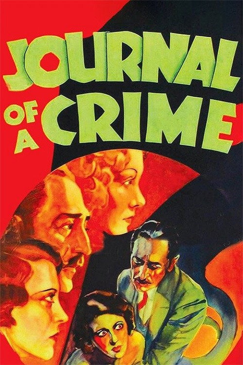 Movie poster for Journal of a Crime (1934)