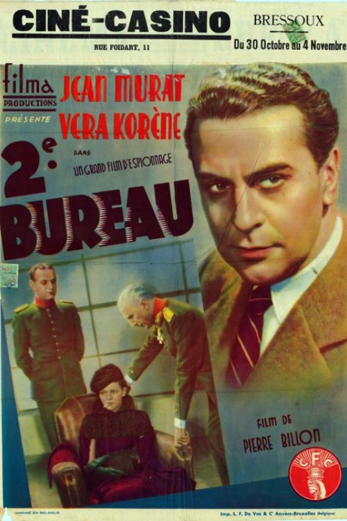 Movie poster for Second Bureau (1935)