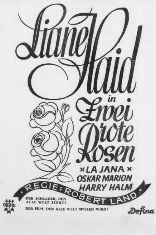 Movie poster for Zwei rote Rosen (1928)