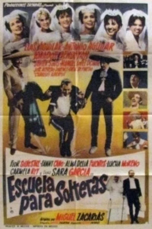 Movie poster for Escuela para solteras (1965)