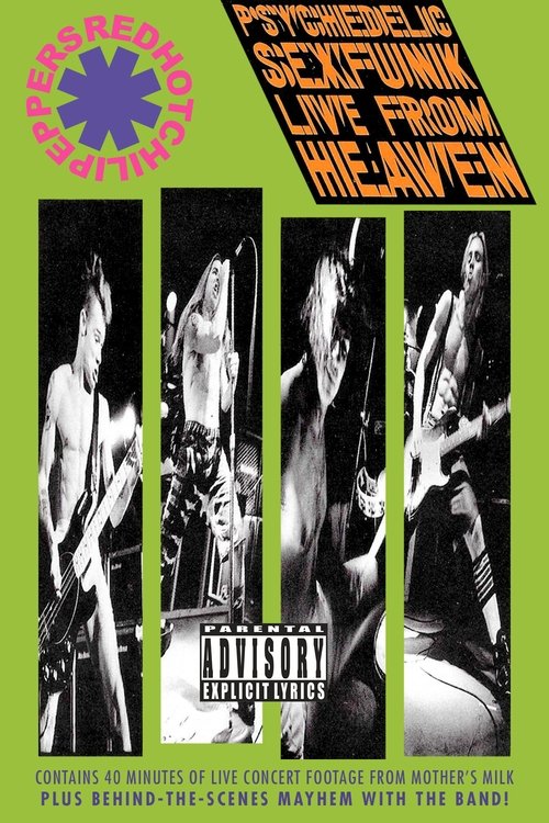Movie poster for Red Hot Chili Peppers: Psychedelic Sexfunk Live from Heaven (1990)