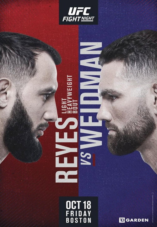Movie poster for UFC on ESPN 6: Reyes vs. Weidman (2019)