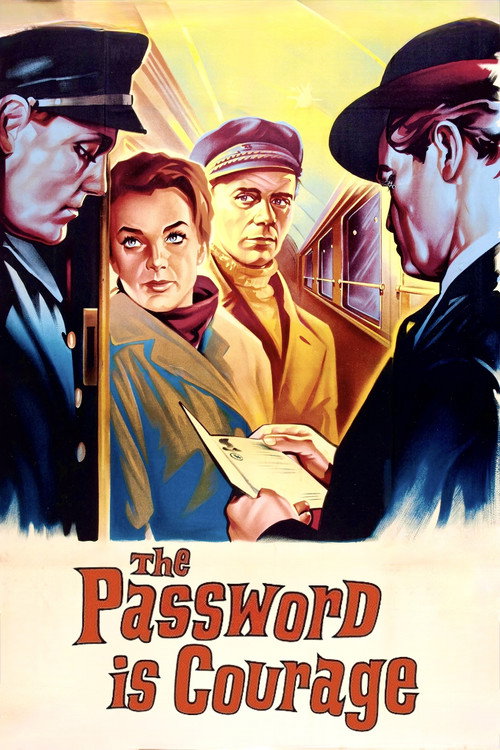 Movie poster for The Password Is Courage (1962)
