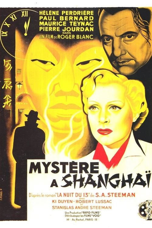 Movie poster for Mystère à Shanghai (1950)