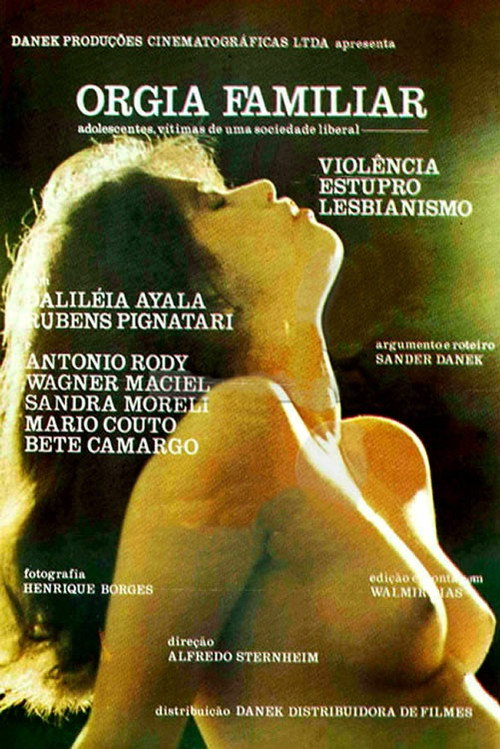 Movie poster for Orgia Familiar (1986)