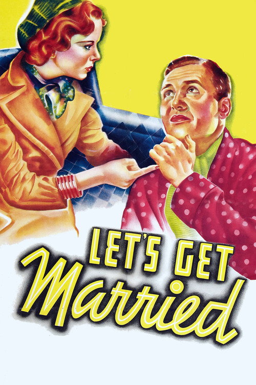 Movie poster for Let's Get Married (1937)