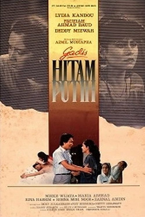 Movie poster for Gadis Hitam Putih (1986)