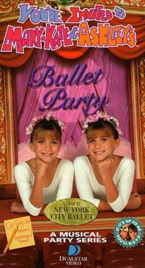 Movie poster for You're Invited to Mary-Kate and Ashley's Ballet Party (1997)