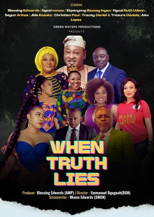 Series poster for When Truth Lies