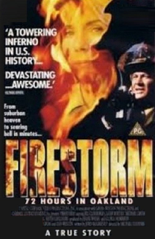 Movie poster for Firestorm: 72 Hours in Oakland (1993)