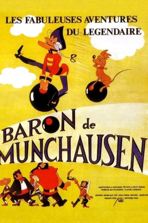 Movie poster for The Fabulous Adventures of the Legendary Baron Munchausen (1979)