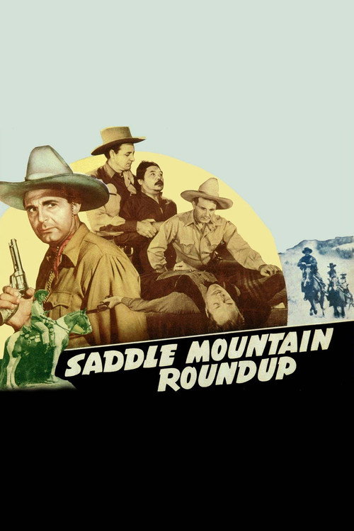 Movie poster for Saddle Mountain Roundup (1941)