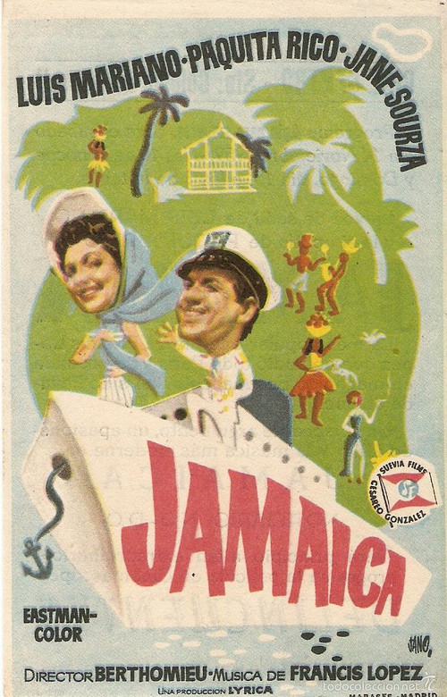 Movie poster for Love in Jamaica (1957)