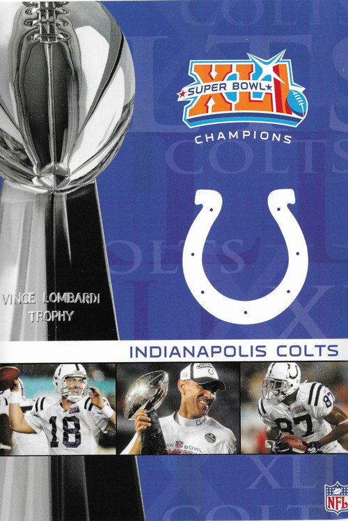Movie poster for NFL Super Bowl XLI - Indianapolis Colts Championship (2007)