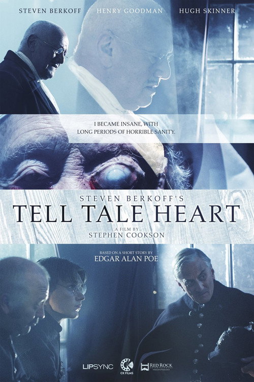 Movie poster for Steven Berkoff's Tell Tale Heart (2019)