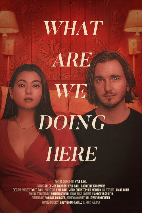 Movie poster for What Are We Doing Here (2024)