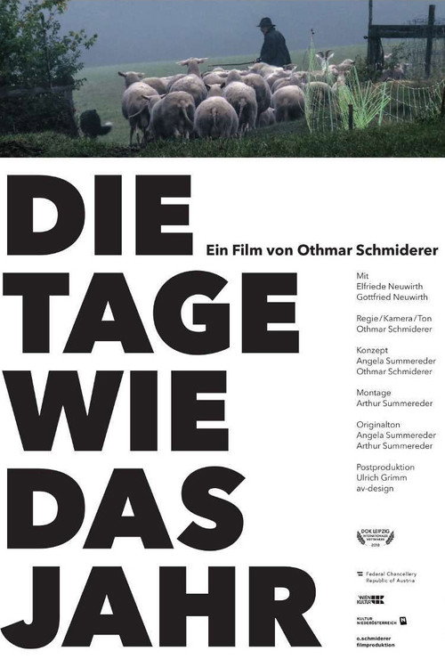 Movie poster for Die Tage wie das Jahr (2019)